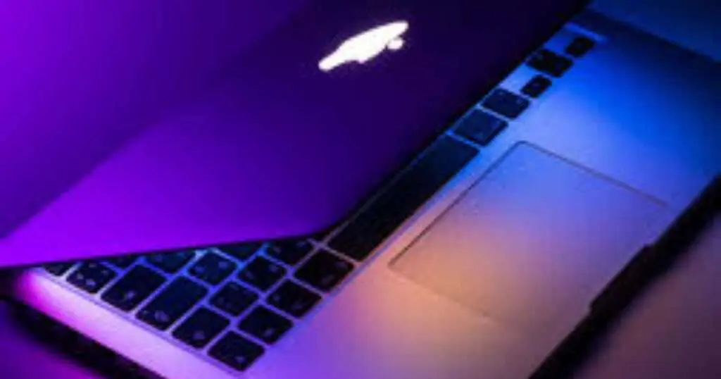 stylish led macbook lighting