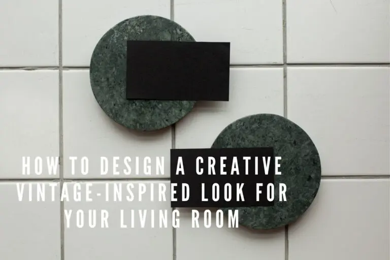 Vintage-Inspired living room