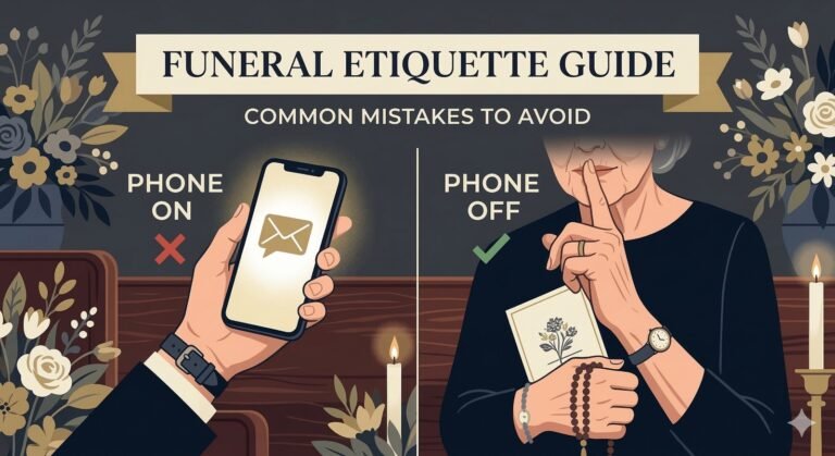 Common Funeral Etiquette Mistakes