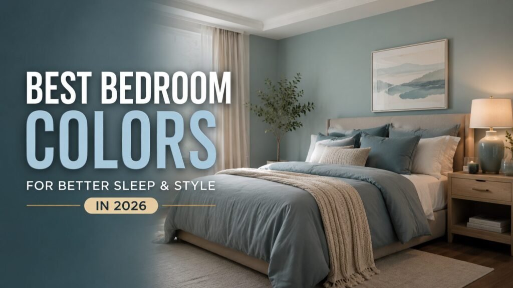 Best Bedroom Colors for Better Sleep and Style in 2026 - Family Home Blog