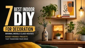 Best Indoor DIY for Decoration for Minimal Middle Class