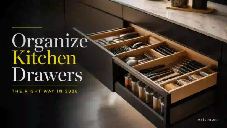 How to Organize Kitchen Drawers the Right Way in 2026