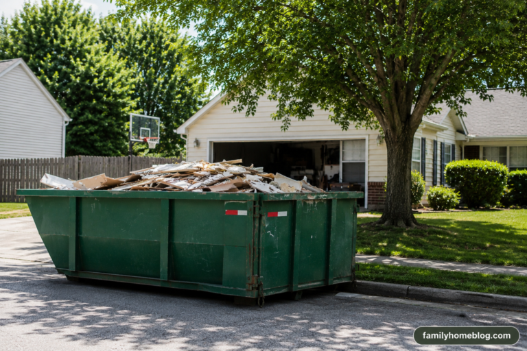 A roll-off dumpster rental can actually make your project more neighborhood-friendly