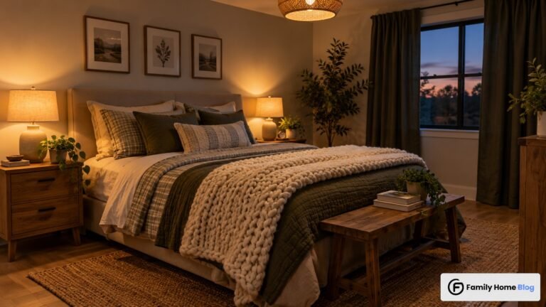 Cozy Bedroom Ideas: Textures, Lighting and Layout