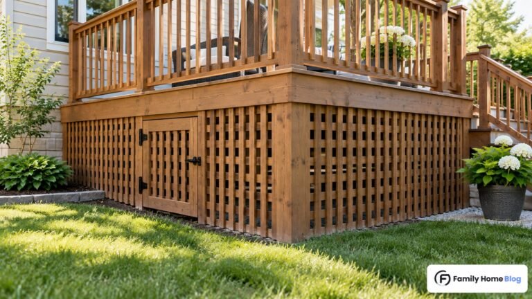 Deck Skirting Ideas to Hide the Gap Beneath Your Deck