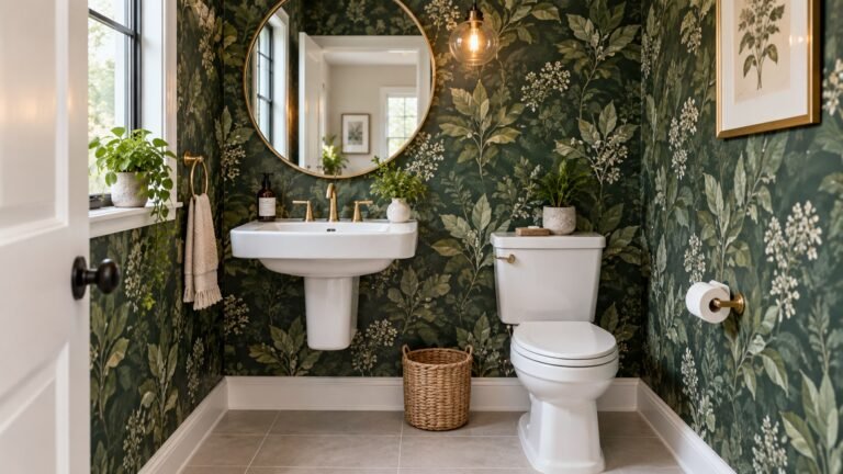 Half Bathroom Remodel Ideas for Big Style in Small Space