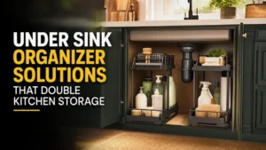Under Sink Organizer Solutions That Double Kitchen Storage